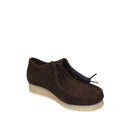 CLARKS Scarpe WALLABEE DARK BROWN