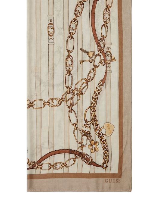 GUESS Sciarpe AW5351 VIS03 Nero - Guess