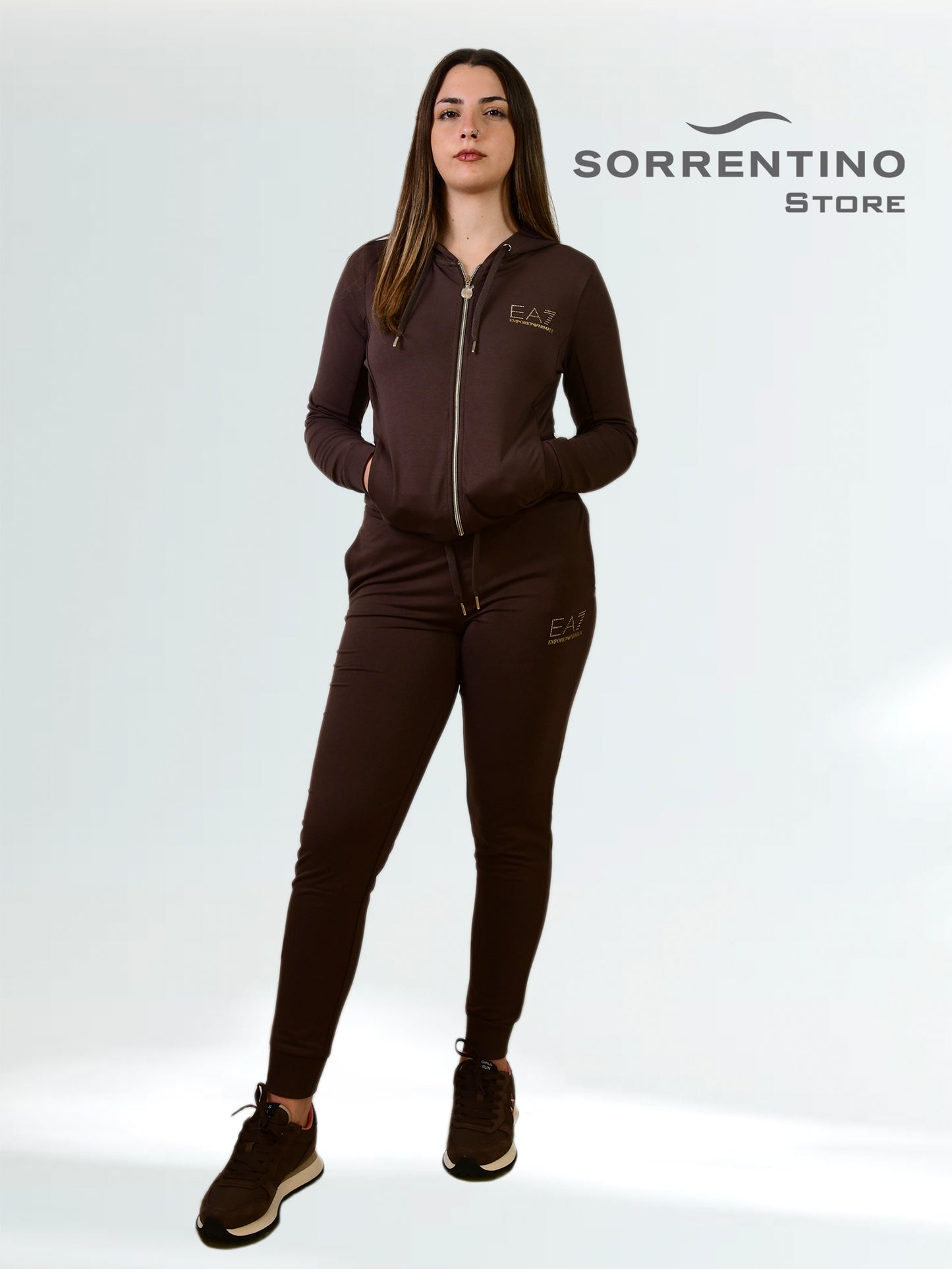 EA7 - EMPORIO ARMANI abbigliamento 8NTV51 TJ9RZ U6063 CHOC.BWN