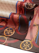 GUESS Sciarpe AW5445 POL01 BRO