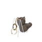BORBONESE Portachiavi 930028-I15 OP NAT/NERO