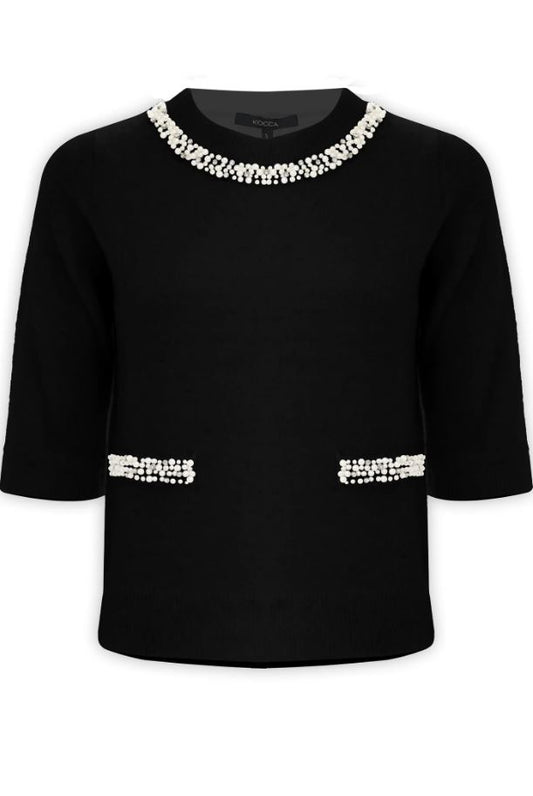 KOCCA abbigliamento ANOUSKA 00016 NERO - KOCCA