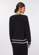 LIU JO abbigliamento TF5229MS59L NERO/B.CO