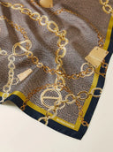 BORBONESE Sciarpe 910600580135 BLU/OP NATUR.