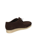 CLARKS Scarpe WALLABEE DARK BROWN