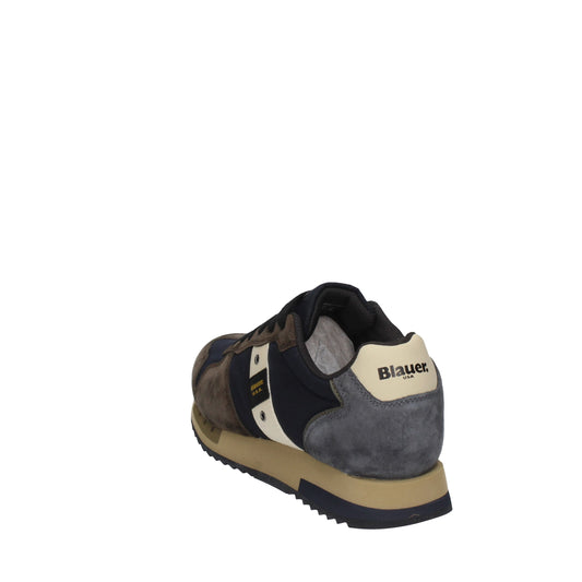BLAUER Scarpe F5QUEENS01/WAX NAVY/BROWN - Blauer