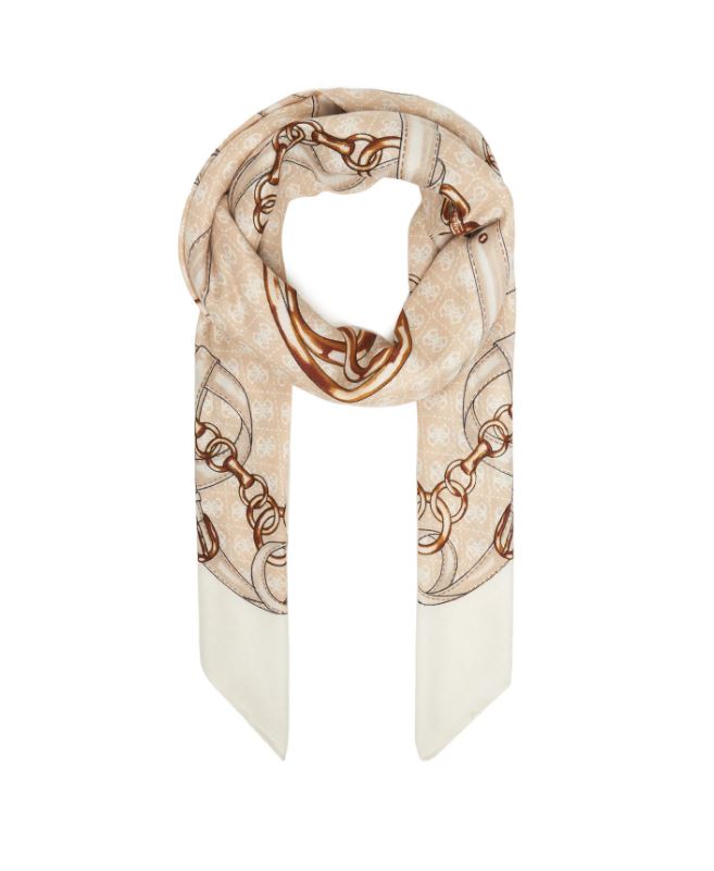 GUESS Sciarpe AW5412 POL03 Avorio