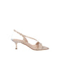 Albano Sandali beige con tacco 5309