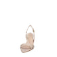 Albano Sandali beige con tacco 5309