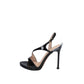 Albano Sandali nero vernice con tacco 5318