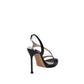 Albano Sandali nero vernice con tacco 5318