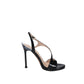 Albano Sandali nero vernice con tacco 5318