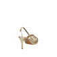 Albano Sandali platino metal strass 5345