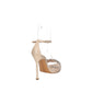 Albano Sandali nude con pietre 5350