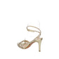 Albano Sandali platino con strass 5327