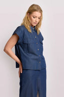 KOCCA abbigliamento HEINZ 72321 BLU QUARZO