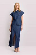 KOCCA abbigliamento HEINZ 72321 BLU QUARZO