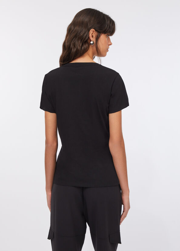 LIU JO abbigliamento TF5166JS003 NERO DEGR.