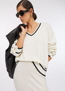 LIU JO abbigliamento TF5229MS59L NERO/B.CO