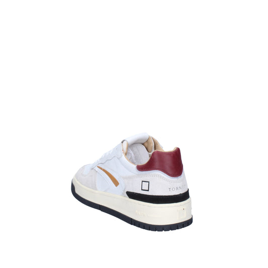 D.A.T.E. Scarpe M431-TP-VC-WX WHT/BORDEAUX - D.a.t.e.