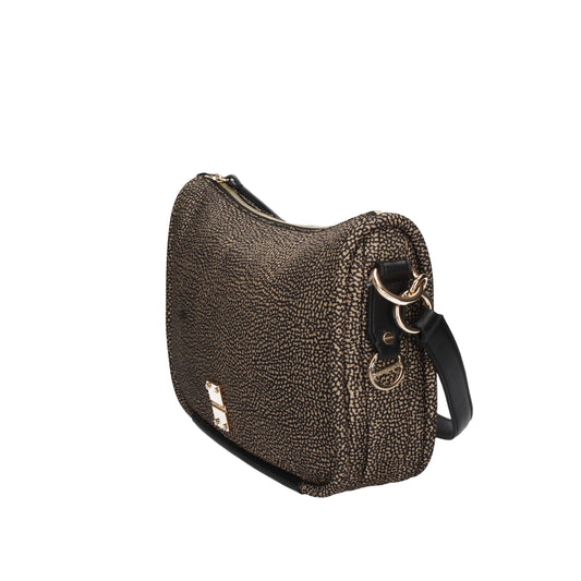 BORBONESE Borse 91010118-I15 OP NAT/NERO - Borbonese