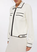 LIU JO abbigliamento TF5250MS59L Bianco/Nero