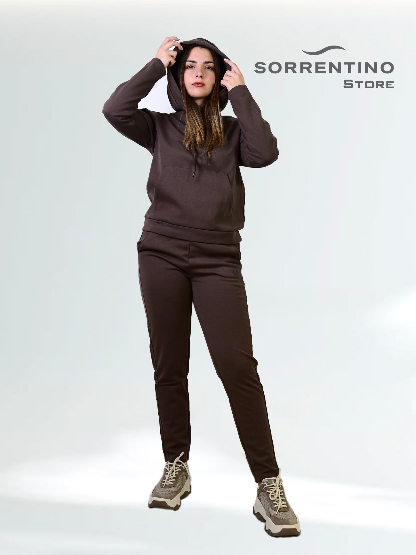 EA7 - EMPORIO ARMANI abbigliamento 7W000116 AF10443 U6063 CHOC.BWN