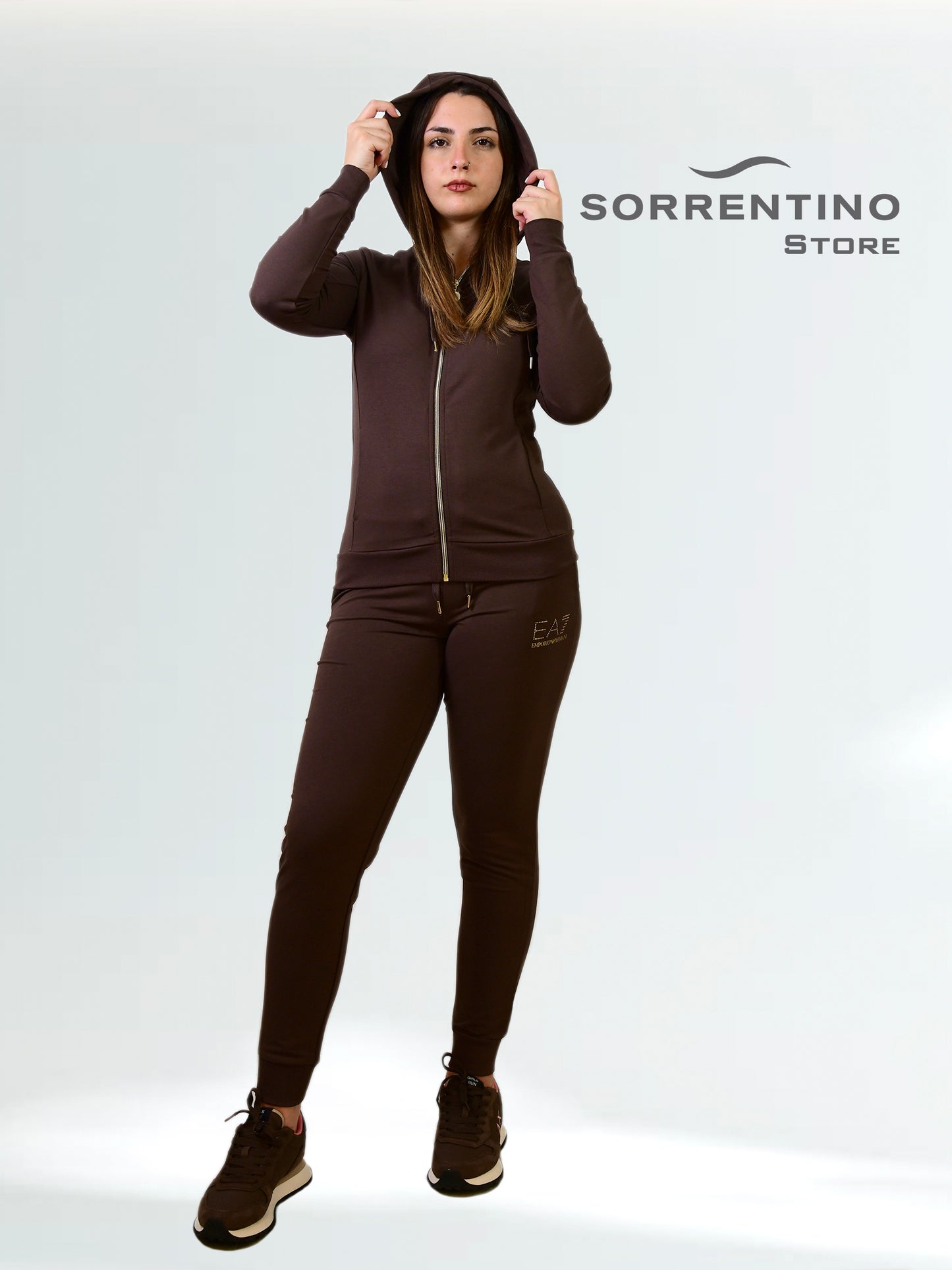 EA7 - EMPORIO ARMANI abbigliamento 8NTV51 TJ9RZ U6063 CHOC.BWN