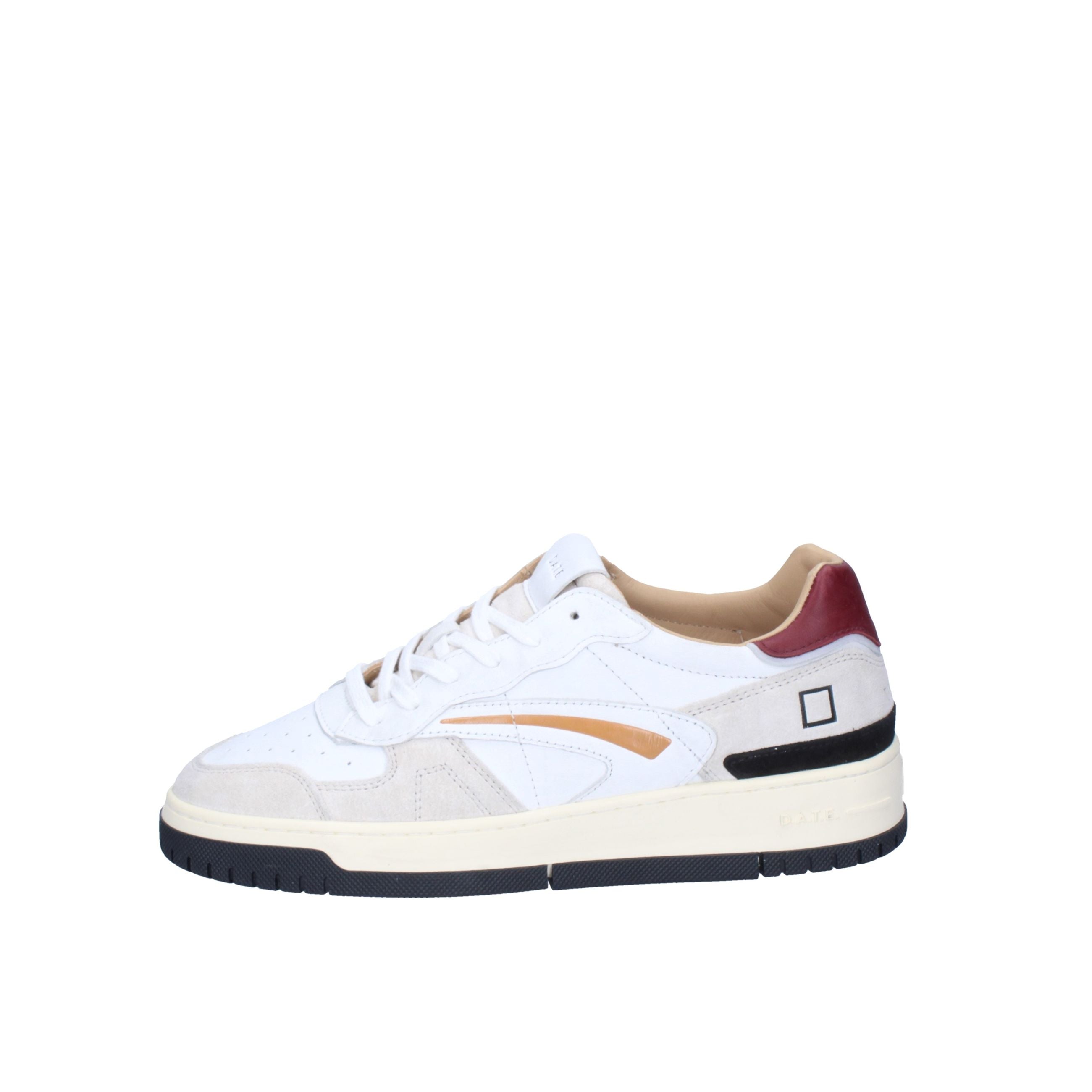 D.A.T.E. Scarpe M431-TP-VC-WX WHT/BORDEAUX