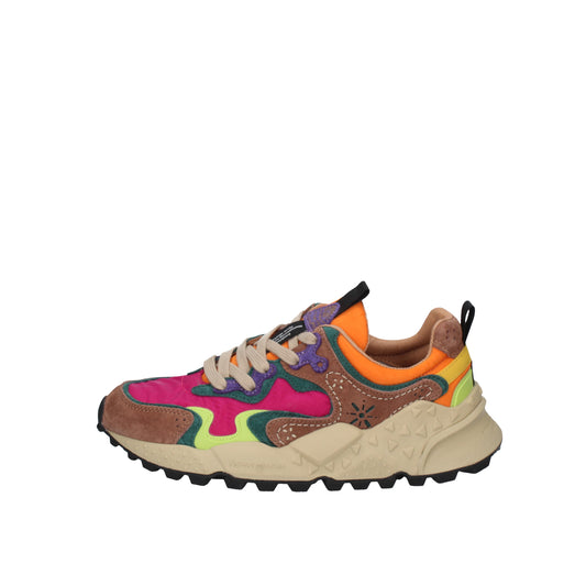 FLOWER MOUNTAIN Scarpe 0012019103-04 BRN/BORD.LIME - Woman