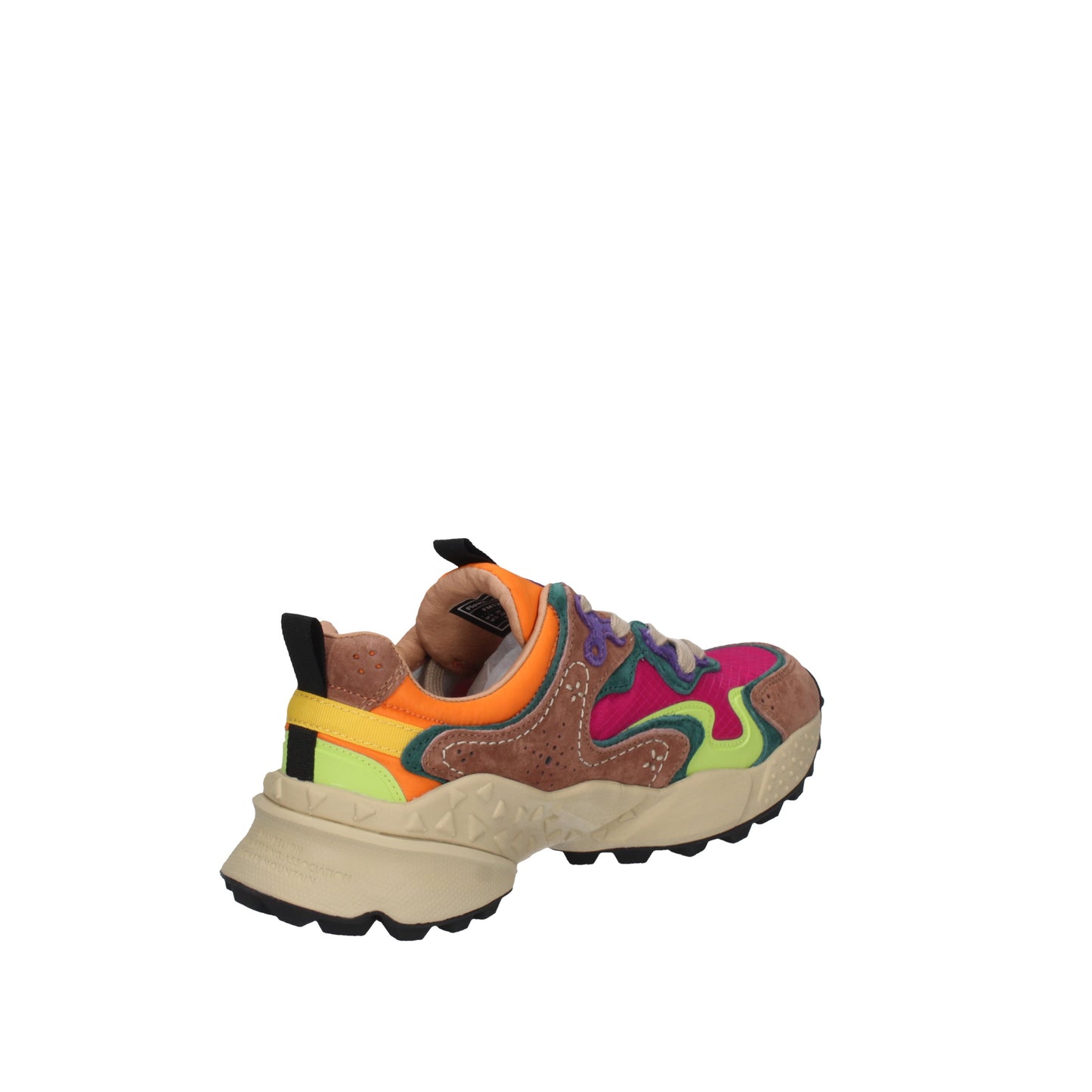 FLOWER MOUNTAIN Scarpe 0012019103-04 BRN/BORD.LIME