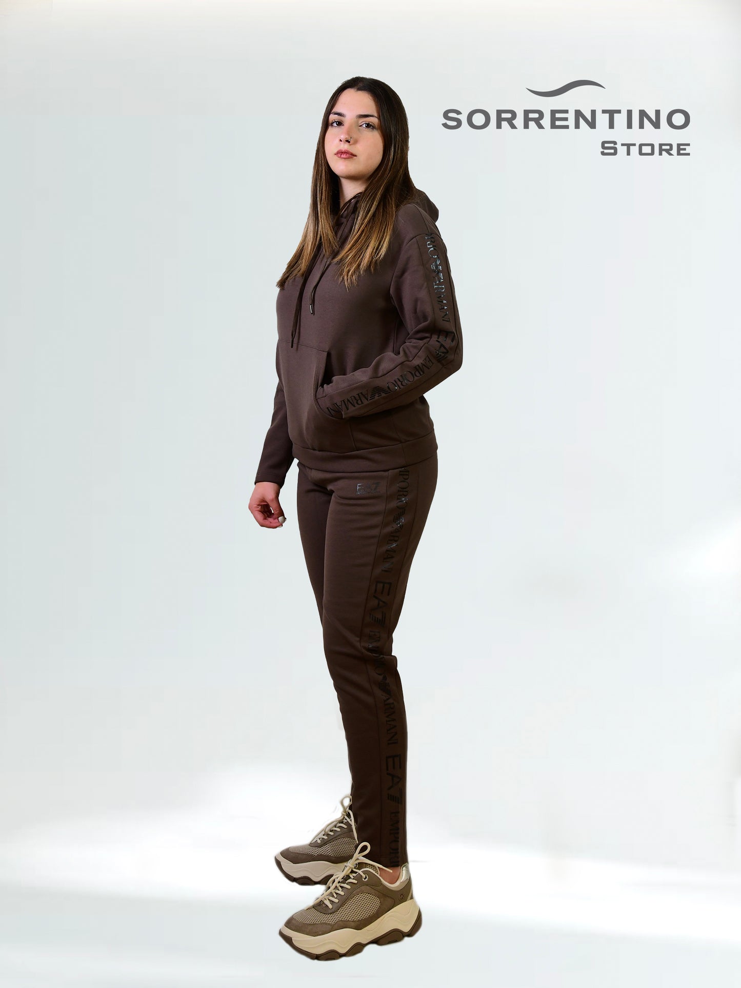 EA7 - EMPORIO ARMANI abbigliamento 7W000116 AF10443 U6063 CHOC.BWN