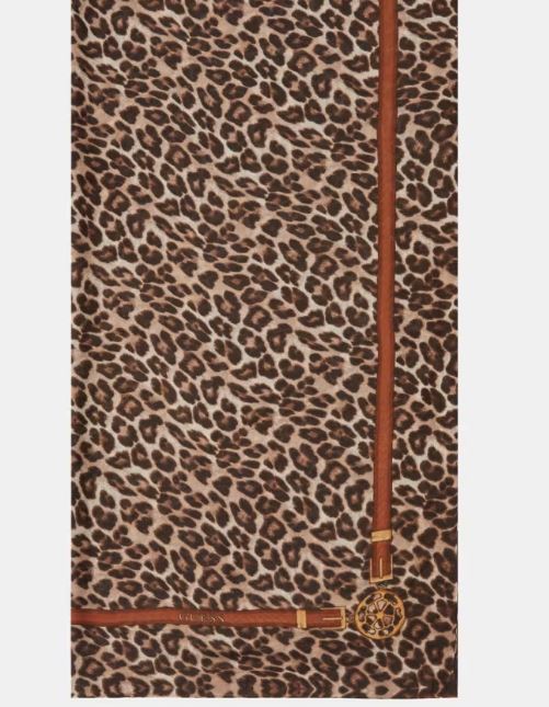 GUESS Sciarpe AW5349 MOD03 Marrone