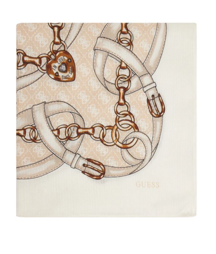 GUESS Sciarpe AW5412 POL03 Avorio