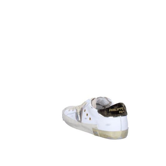 PHILIPPE MODEL Scarpe PRLD XE07 Bianco E Verde - Woman