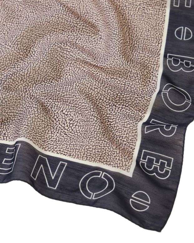 BORBONESE Sciarpe 6DA059TJ1 KLEIN BLU NAT.
