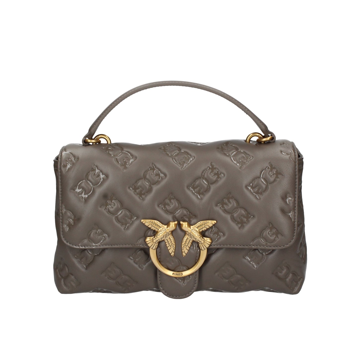 PINKO Love Bag Borse 100043 A2JX GRIGIO ASF.