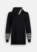 LIU JO abbigliamento TF5218MS63L NERO/B.CO LATTE