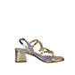 Albano Sandali metal platino 5015